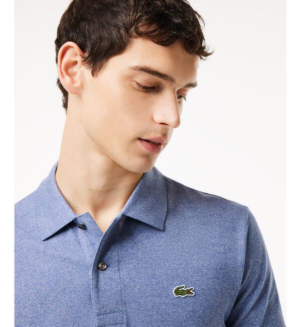 LACOSTE「『L1264』定番半袖ポロシャツ（杢糸）」|ポロシャツ|