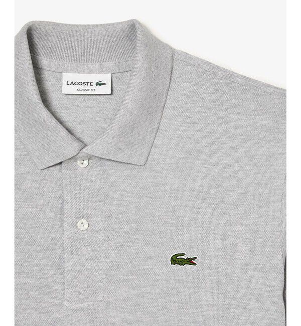 LACOSTE「『L1264』定番半袖ポロシャツ（杢糸）」|ポロシャツ|