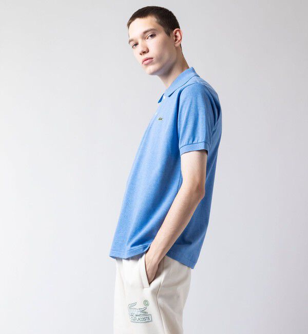 LACOSTE「『L1264』定番半袖ポロシャツ（杢糸）」|ポロシャツ|