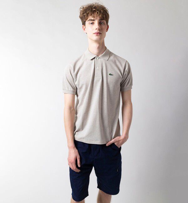 LACOSTE「『L1264』定番半袖ポロシャツ（杢糸）」|ポロシャツ|ストーン