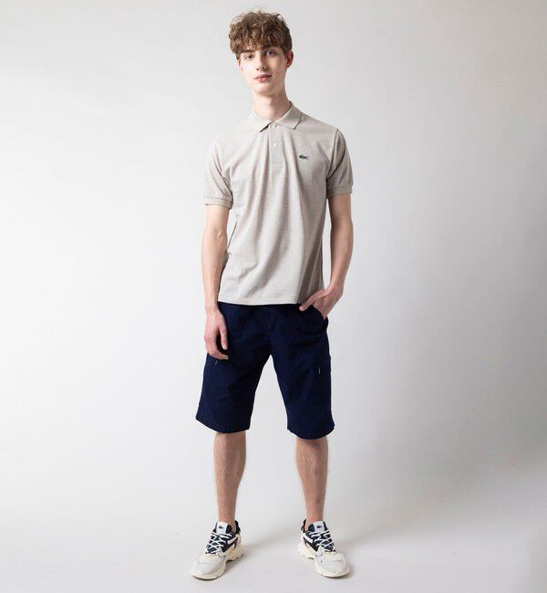 LACOSTE「『L1264』定番半袖ポロシャツ（杢糸）」|ポロシャツ|