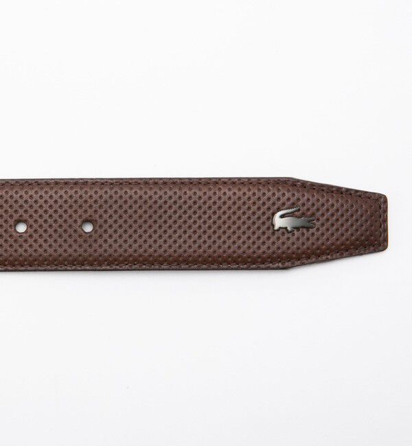 LACOSTE「リバーシブル革ベルト」|ベルト|