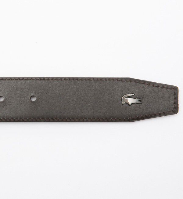 LACOSTE「リバーシブル革ベルト」|ベルト|