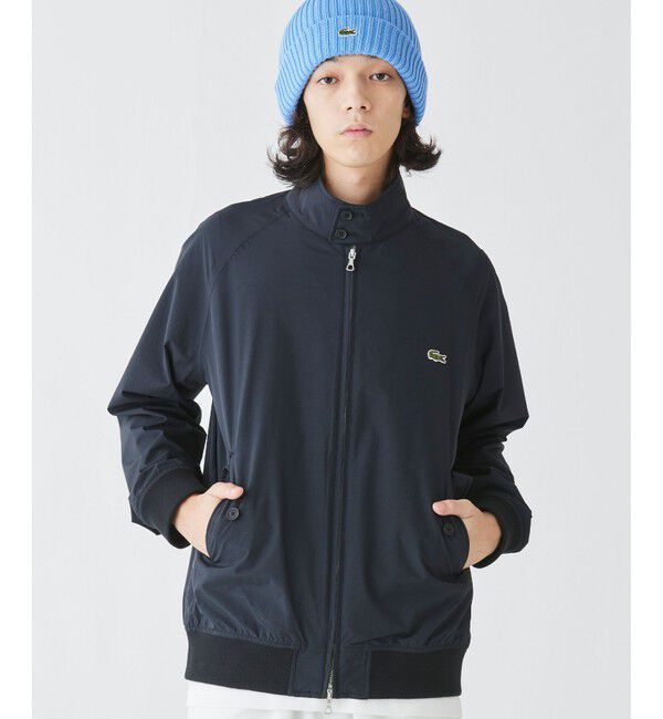 LACOSTE「2.5レイヤースイングトップ スタンドジップジャケット / スタンドブルゾン」|ブルゾン・スタジャン|