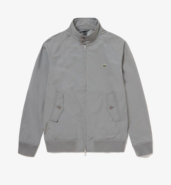 LACOSTE「2.5レイヤースイングトップ スタンドジップジャケット / スタンドブルゾン」|ブルゾン・スタジャン|グレー