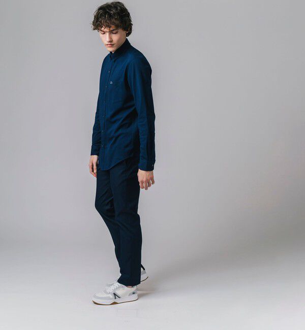 LACOSTE「クールマックスブレンド鹿の子地シャツ」|シャツ・ブラウス|