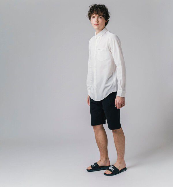 LACOSTE「クールマックスブレンド鹿の子地シャツ」|シャツ・ブラウス|