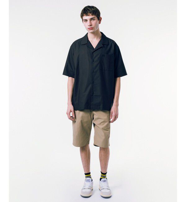 LACOSTE「コットンバックサテンオープンカラーシャツ」|シャツ・ブラウス|