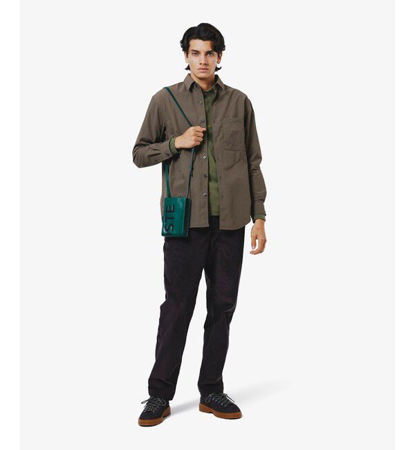 LACOSTE「撥水リサイクルナイロンアウターシャツ」|シャツ・ブラウス|