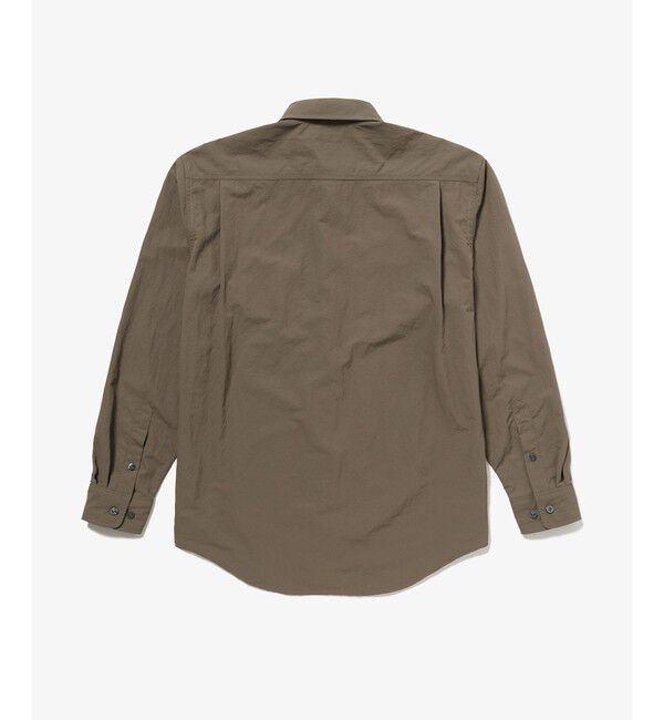 LACOSTE「撥水リサイクルナイロンアウターシャツ」|シャツ・ブラウス|