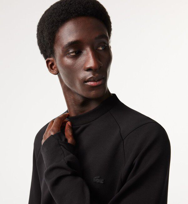 LACOSTE「【EC限定】ダブルフェイスクルーネックスウェットシャツ トレーナー」|スウェット・ジャージ|
