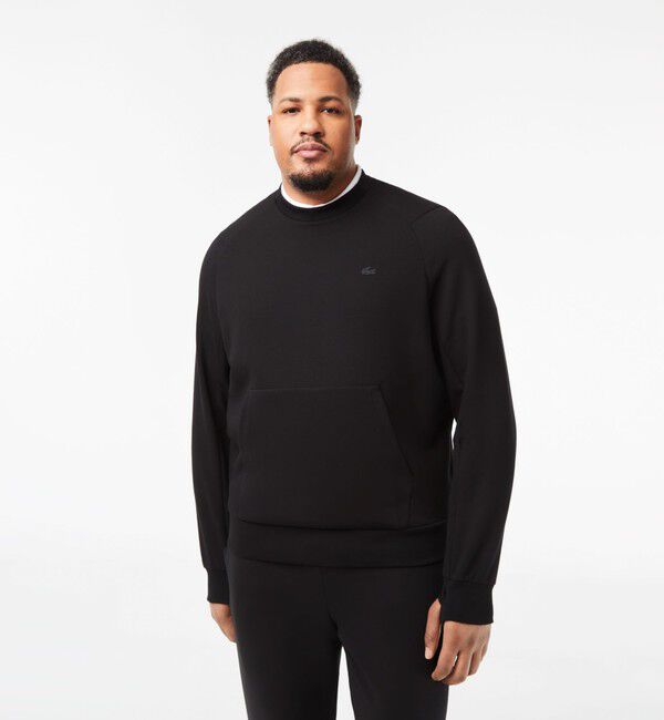 LACOSTE「【EC限定】ダブルフェイスクルーネックスウェットシャツ トレーナー」|スウェット・ジャージ|