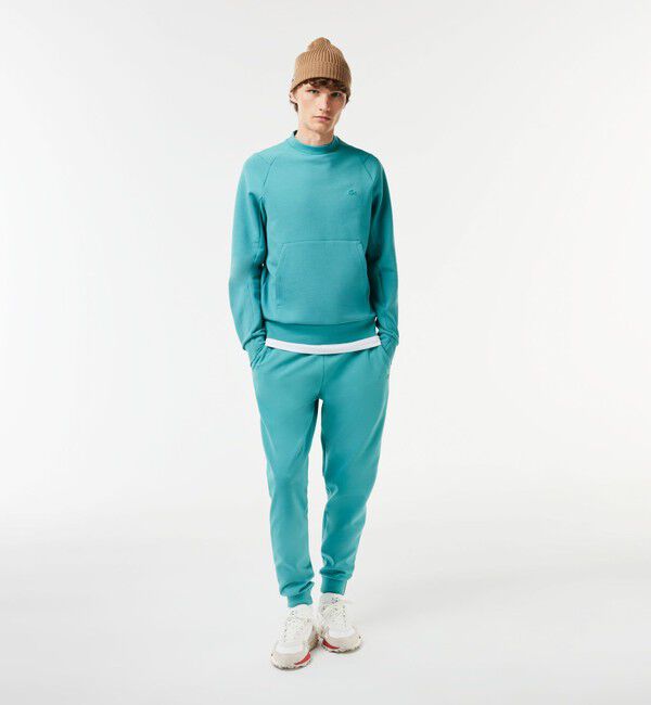 LACOSTE「【EC限定】ダブルフェイスクルーネックスウェットシャツ トレーナー」|スウェット・ジャージ|