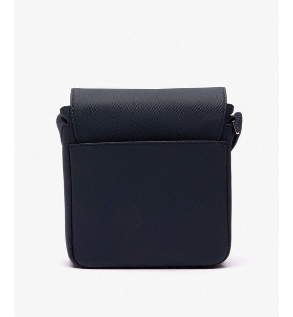 LACOSTE「メンズクラシック スリムフラップサッチェルバッグ / ショルダーバッグ」|ショルダー・メッセンジャー|