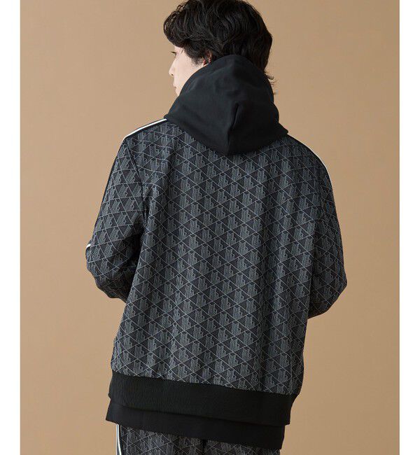 LACOSTE「モノグラムジャカードトラックジャケット 【セットアップ対応】」|スウェット・ジャージ|