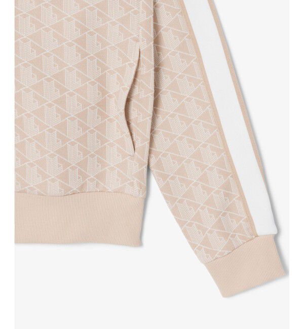 LACOSTE「モノグラムジャカードトラックジャケット 【セットアップ対応】」|スウェット・ジャージ|