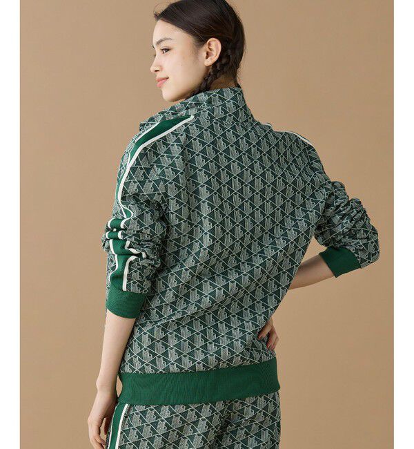 LACOSTE「モノグラムジャカードトラックジャケット 【セットアップ対応】」|スウェット・ジャージ|