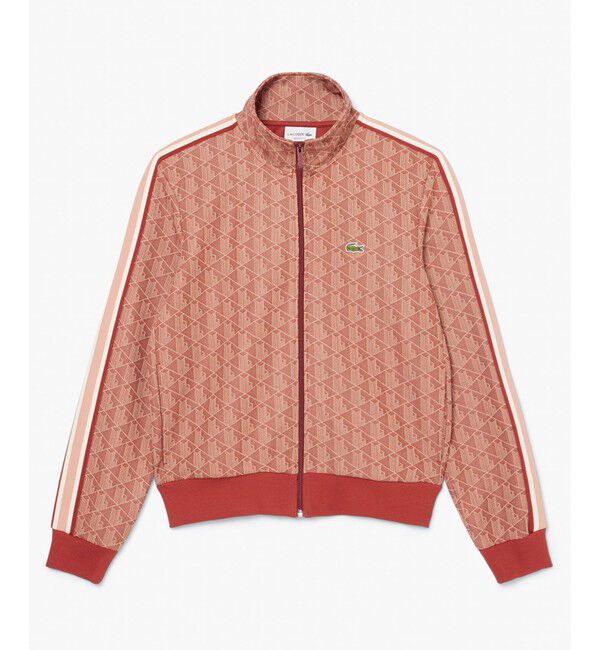 LACOSTE「モノグラムジャカードトラックジャケット 【セットアップ対応】」|スウェット・ジャージ|