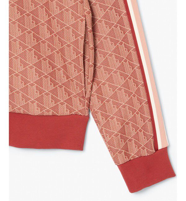 LACOSTE「モノグラムジャカードトラックジャケット 【セットアップ対応】」|スウェット・ジャージ|