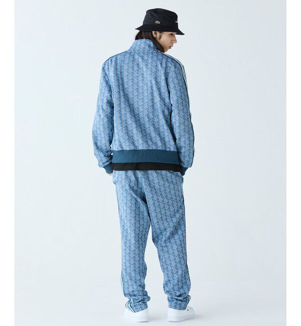 LACOSTE「モノグラムジャカードトラックジャケット 【セットアップ対応】」|スウェット・ジャージ|