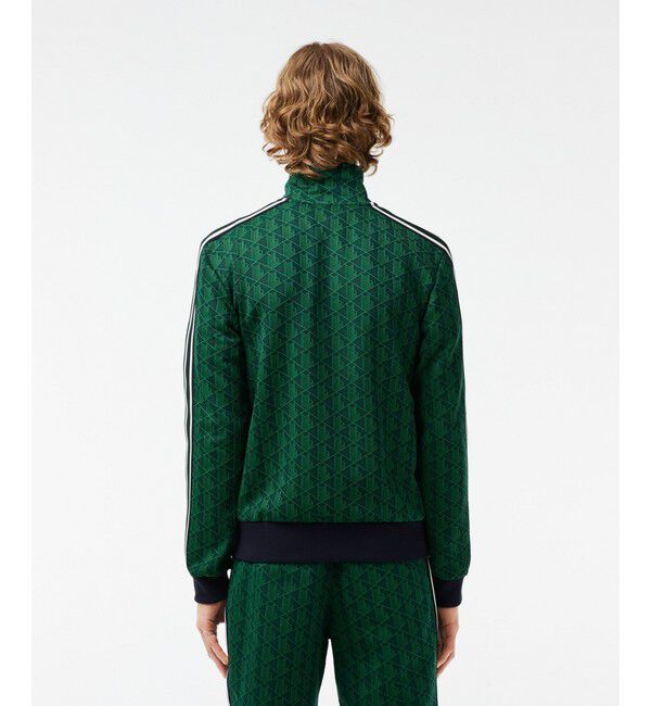 LACOSTE「モノグラムジャカードトラックジャケット 【セットアップ対応】」|スウェット・ジャージ|