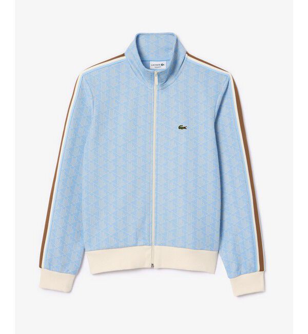LACOSTE「モノグラムジャカードトラックジャケット 【セットアップ対応】」|スウェット・ジャージ|