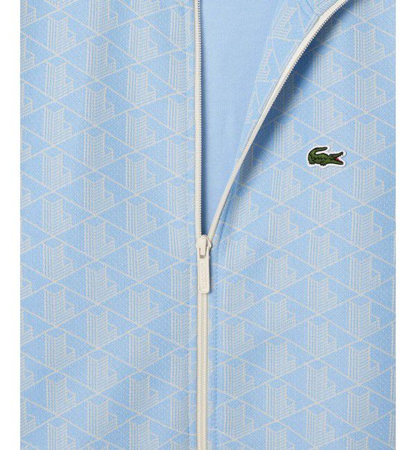 LACOSTE「モノグラムジャカードトラックジャケット 【セットアップ対応】」|スウェット・ジャージ|