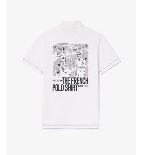 LACOSTE「ルネ・ラコステグラフィックパックプリントポロシャツ」|ポロシャツ|