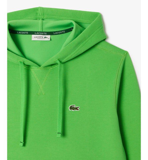 LACOSTE「ダブルフェイスピケフーディー」|パーカー|