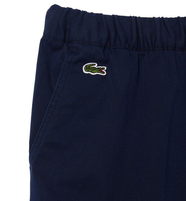 LACOSTE「JUNIORストレッチカーゴパンツ」|カーゴ|
