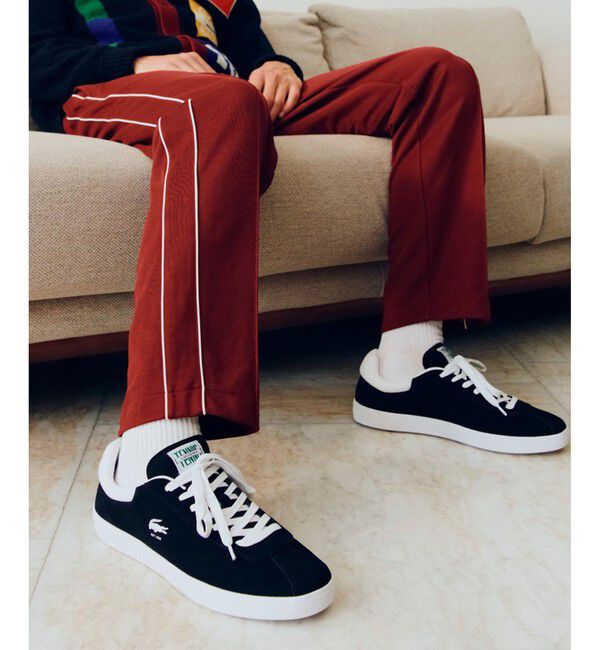 LACOSTE「メンズ BASESHOT 223 1 SMA」|スニーカー|ブラック
