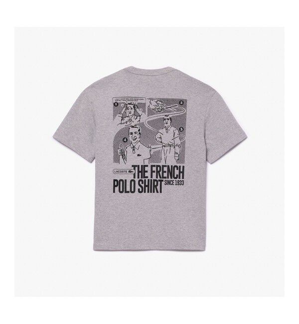 LACOSTE「ルネ・ラコステグラフィックパックプリントTシャツ」|Tシャツ・カットソー|