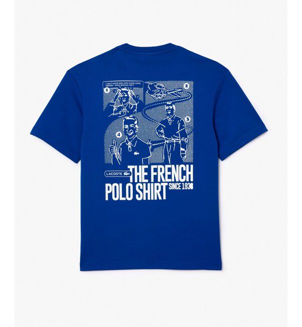 LACOSTE「ルネ・ラコステグラフィックパックプリントTシャツ」|Tシャツ・カットソー|
