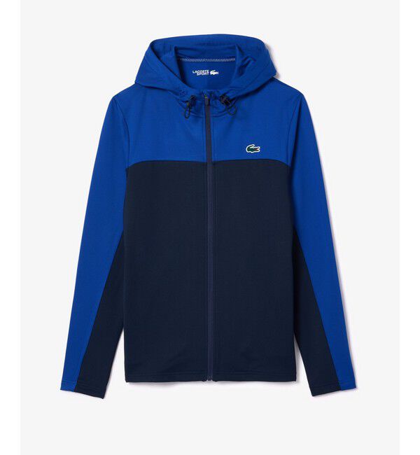 LACOSTE「ウルトラドライバイカラーフードジャケット」|パーカー|