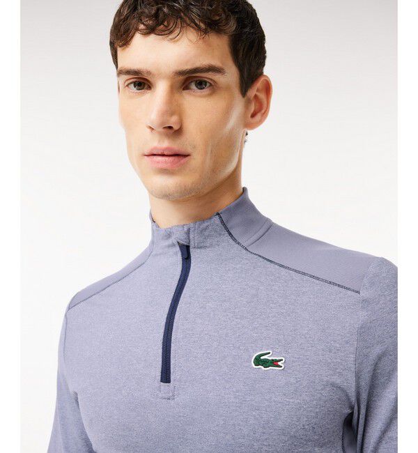 LACOSTE「ウルトラドライハーフジップカットソー」|スウェット・ジャージ|
