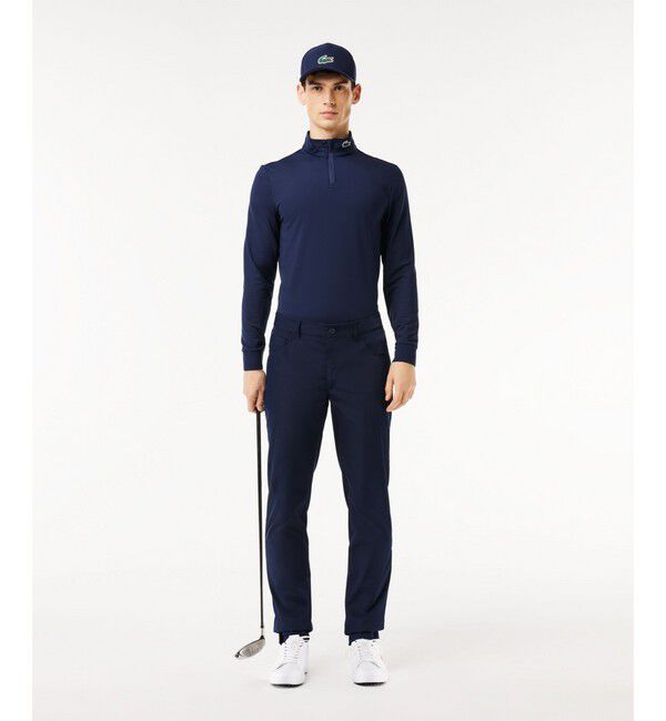 LACOSTE「ウルトラドライ5ポケットチノパンツ」|チノ|