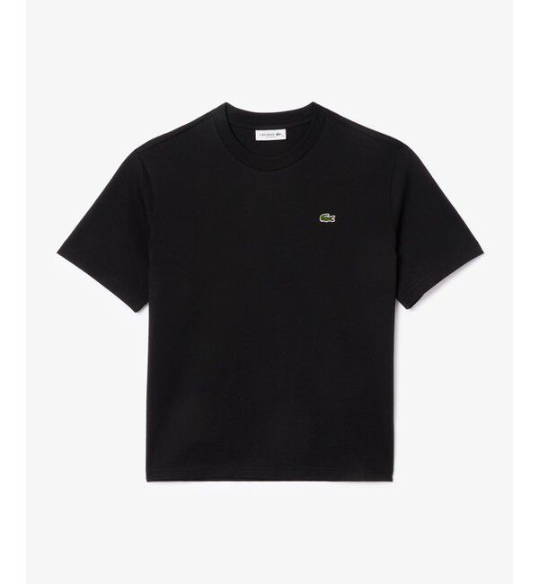 LACOSTE「ハイクオリティ ピマコットン仕立て ワンポイントソフトタッチ半袖Tシャツ」|Tシャツ・カットソー|