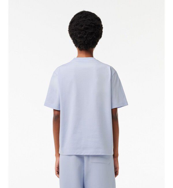 LACOSTE「ハイクオリティ ピマコットン仕立て ワンポイントソフトタッチ半袖Tシャツ」|Tシャツ・カットソー|