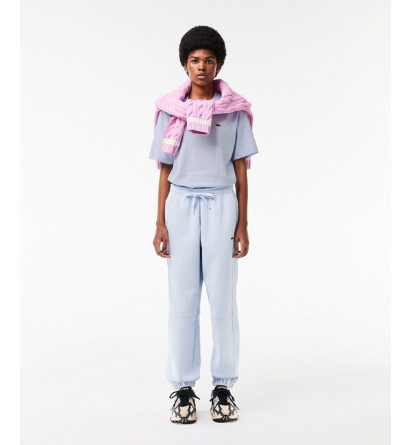 LACOSTE「ハイクオリティ ピマコットン仕立て ワンポイントソフトタッチ半袖Tシャツ」|Tシャツ・カットソー|