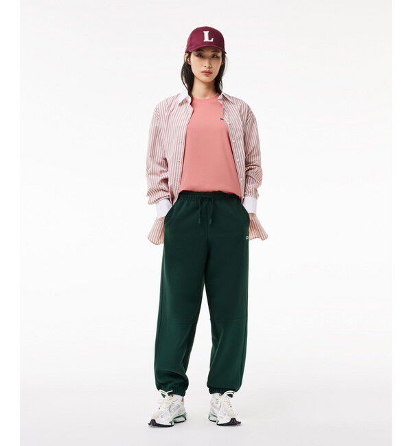 LACOSTE「ハイクオリティ ピマコットン仕立て ワンポイントソフトタッチ半袖Tシャツ」|Tシャツ・カットソー|