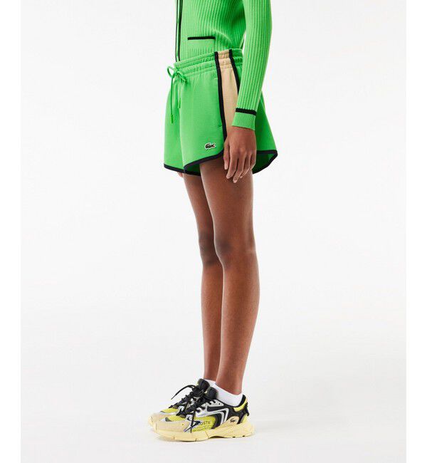 LACOSTE「サイド切り替え鹿の子地ショートパンツ」|その他|