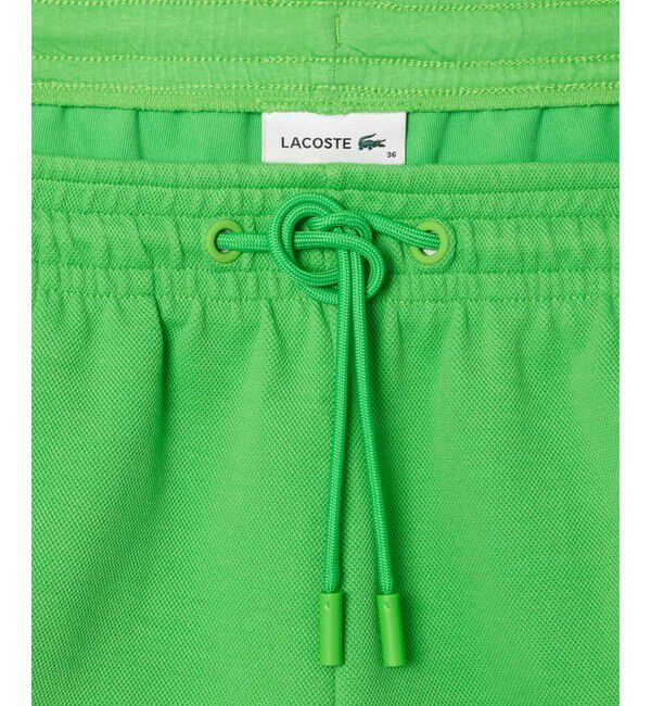LACOSTE「サイド切り替え鹿の子地ショートパンツ」|その他|