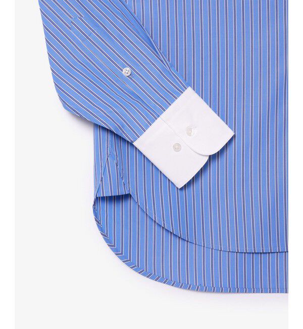 LACOSTE「ストライプクレリックシャツ」|シャツ・ブラウス|