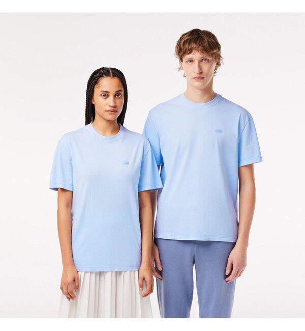 LACOSTE「ナチュラルダイワントーンTシャツ」|Tシャツ・カットソー|