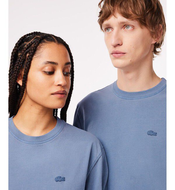 LACOSTE「ナチュラルダイワントーンTシャツ」|Tシャツ・カットソー|