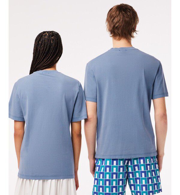 LACOSTE「ナチュラルダイワントーンTシャツ」|Tシャツ・カットソー|