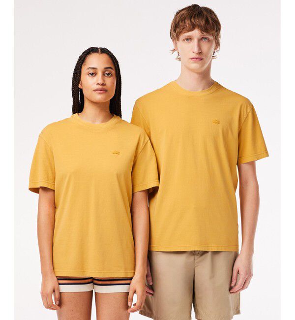 LACOSTE「ナチュラルダイワントーンTシャツ」|Tシャツ・カットソー|