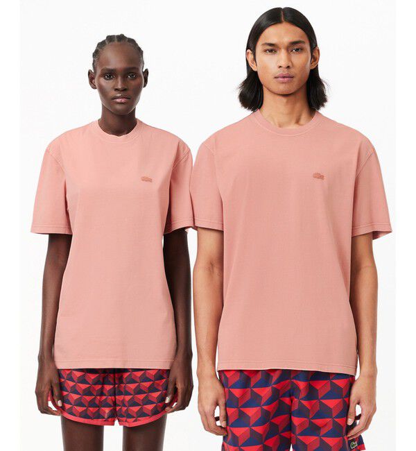 LACOSTE「ナチュラルダイワントーンTシャツ」|Tシャツ・カットソー|