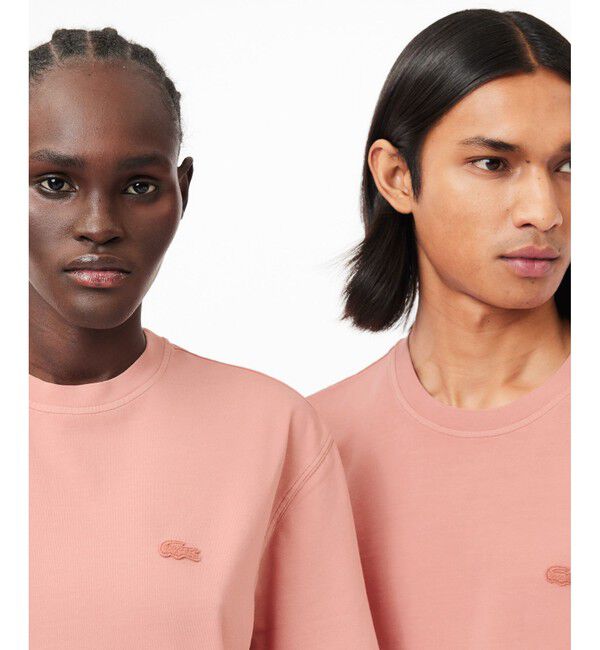 LACOSTE「ナチュラルダイワントーンTシャツ」|Tシャツ・カットソー|