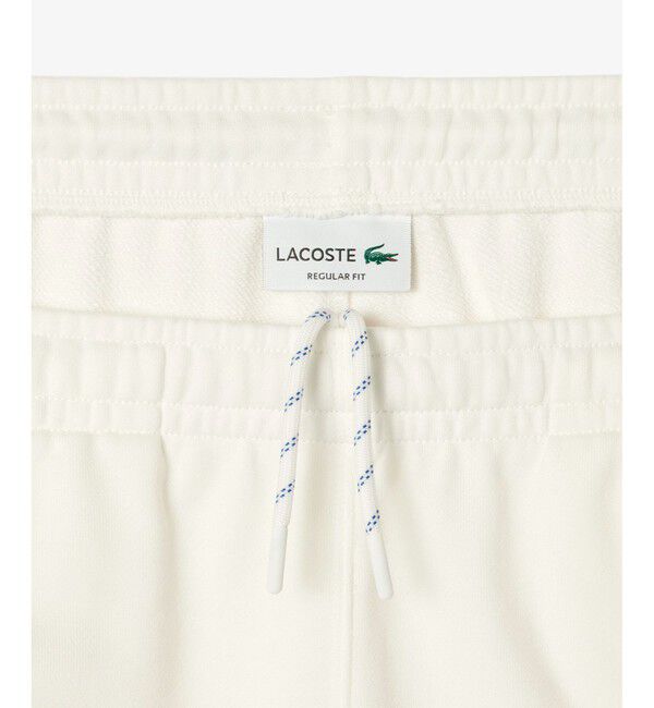 LACOSTE「オーガニックコットン 裏パイル アシンメトリーラインスウェットトラックパンツ」|その他|